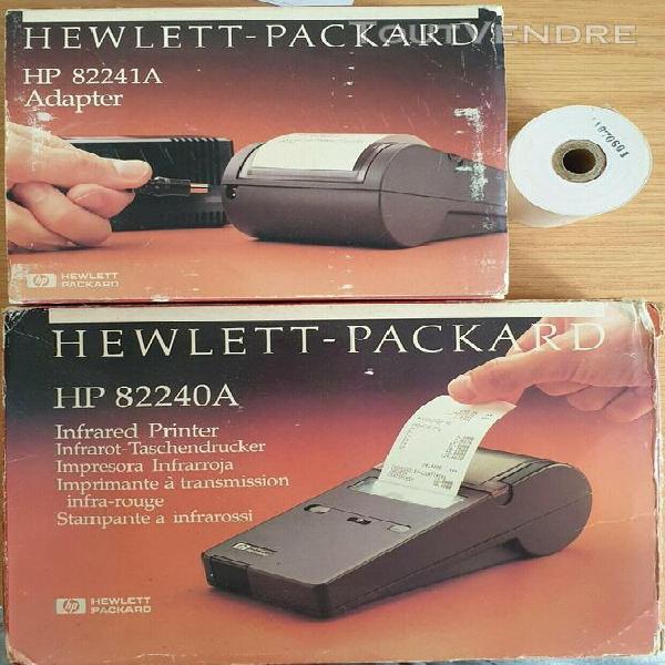 imprimante hewlett-packard hp 82240a & adaptateur secteur hp