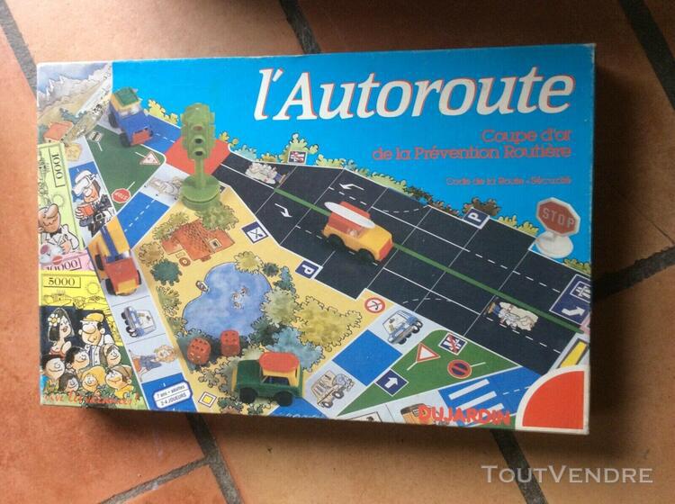 Jeu de société: l&#39;autoroute (vintage)