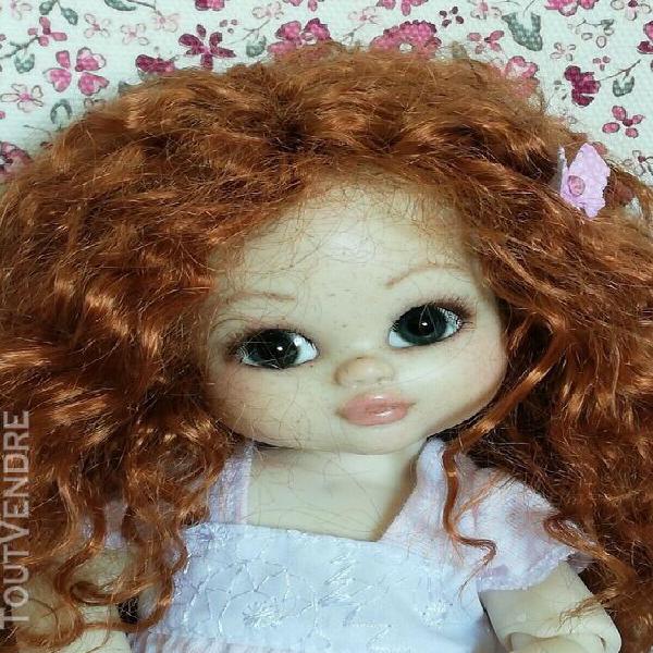 poupée d'artiste bjd jeslie dolls lilou ange normal skin /