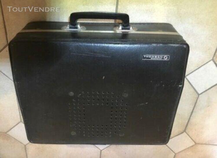 tourne disque vintage valise thomson