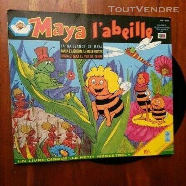 Album vinyle disque 33 tours * livre histoire vintage maya l