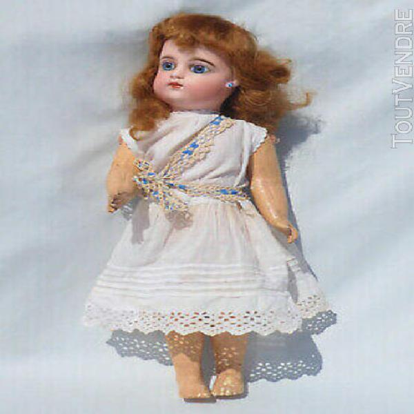 ancienne poupee tete porcelaine eden bebe bouche fermee pari