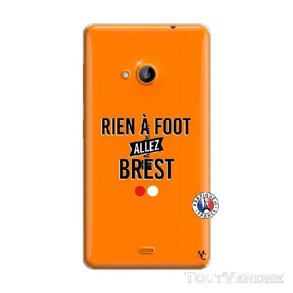 coque pour microsoft nokia lumia 535 motif rien a foot allez