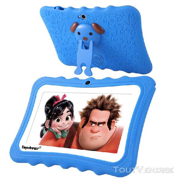 tablette tactile enfants 16go -topshows 7''hd tablette