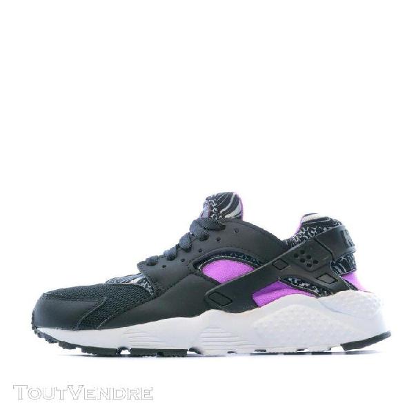 Chaussures de running noires femmes nike huarache