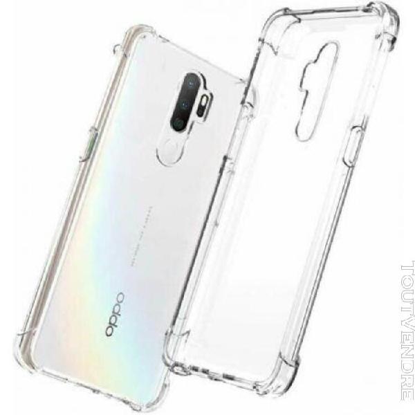 coque silicone transparente antichoc pour oppo 10x zoom