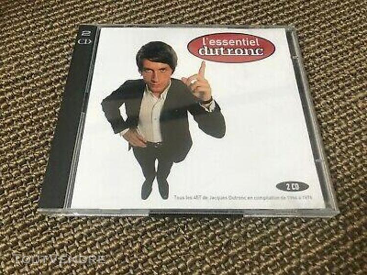 double album cd jacques dutronc l'essentiel (les cactus/et m