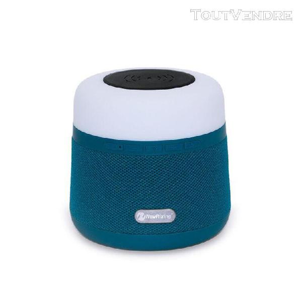 haut parleur bluetooth chargeur sans fil lampe led couleur p