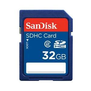 sandisk 94195 carte memoire sdhc standard- 32gb- cl.4