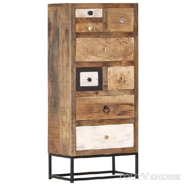 Vidaxl armoire à tiroirs 45 x 30 x 105 cm bois de