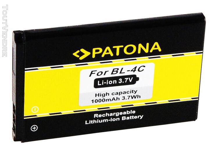 batterie li-ion haut de gamme pour nokia 3650 - garantie 1 a