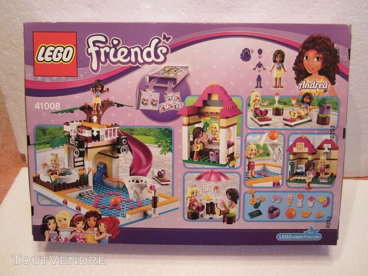 boite lego friends 41008 état neuf, la piscine d' heartlake