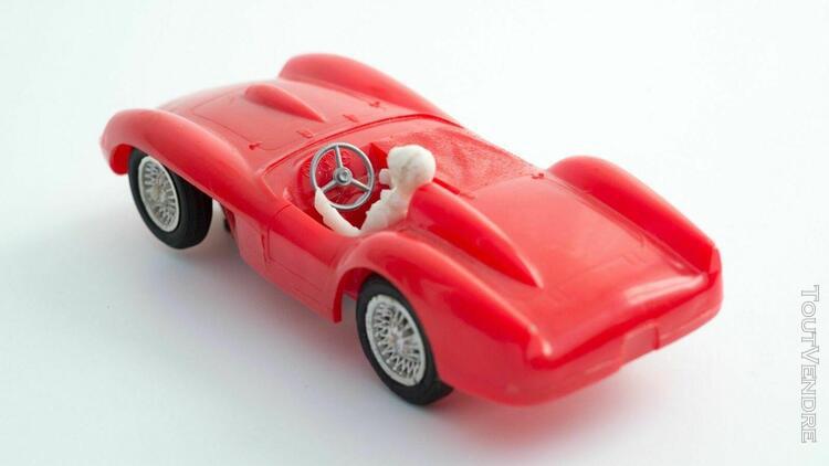 Circuit 24 rare strombecker 60&#39;s slot car 1/32 scale red fer