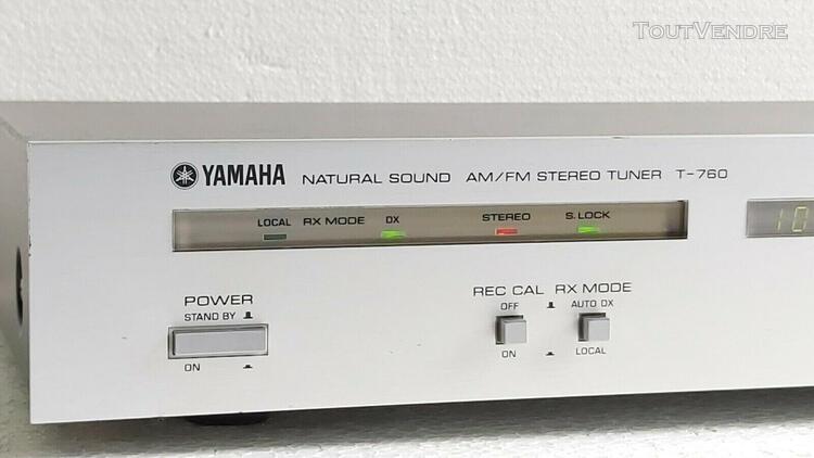 Tuner hifi stéréo digital yamaha natural sound t-760.