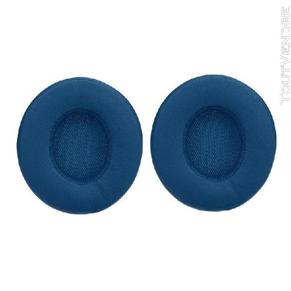 1 paire remplacer l'oreille pads coussins cuir pour beats by