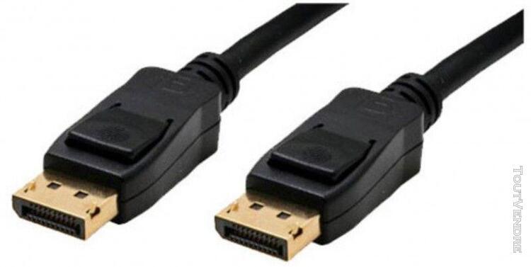 Câble displayport, 2,00m, noir