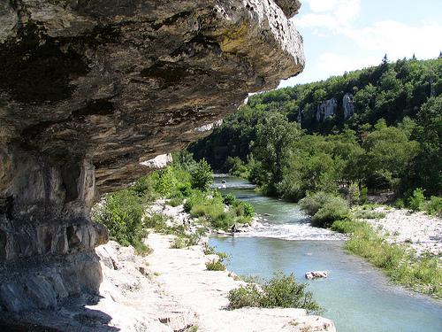 Chambre d&#39; hotes sud ardèche, à labeaume village de