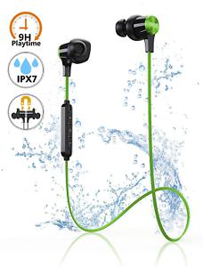 Couteurs bluetooth sport sans fil antibruit microphone