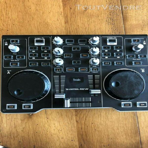 table de mixage hercules dj control mp3 e2 bon état, peu