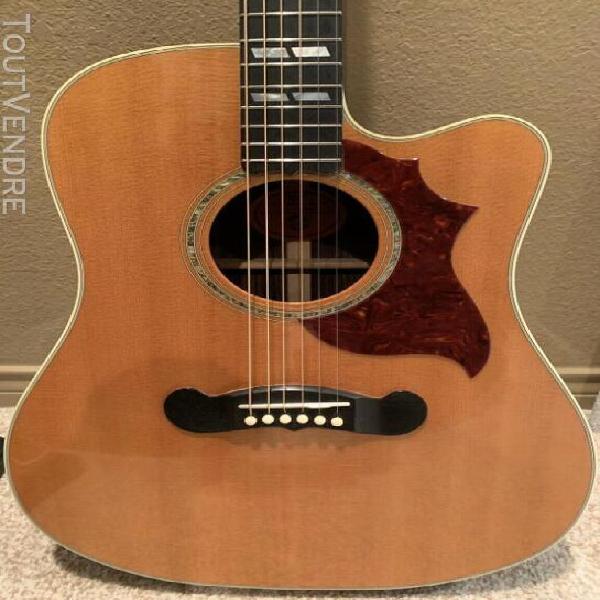 Gibson songwriter deluxe cutaway acoustique guitare