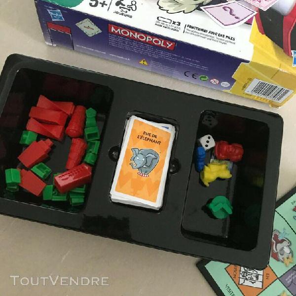 Monopoly junior électronique avec cb et distributeur de