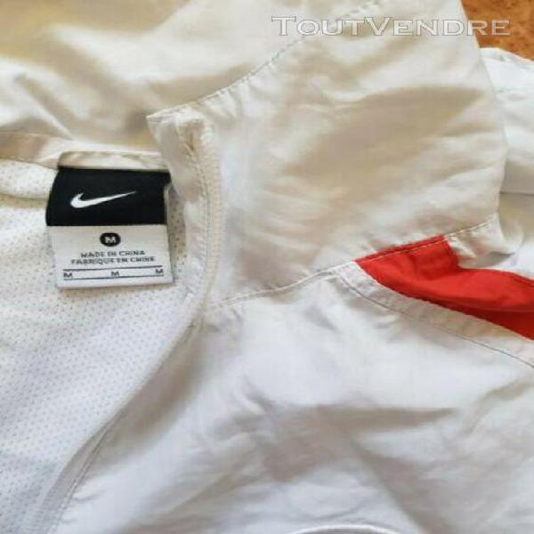 veste blanche nike manchester united taille m