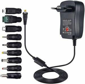 Alimentation universel dc adaptateur 12v 9v 7v 5v 6v 5v 4,5v