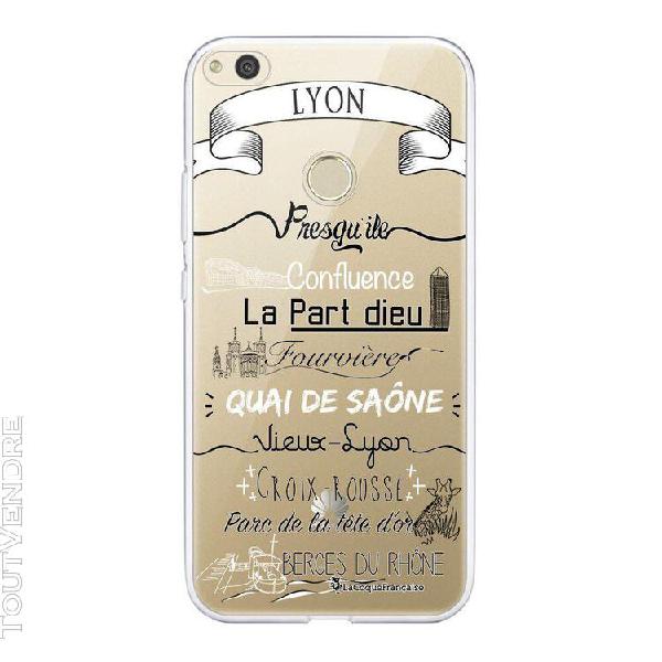 Coque huawei p8 lite 2017 souple transparente quartiers de l