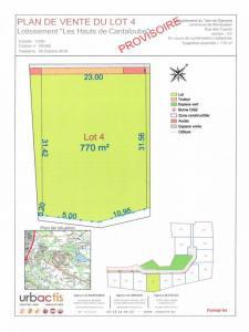 Terrain à vendre montauban 770 m2 tarn et garonne