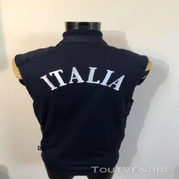 Doudoune sans manches foot ancien italie taille s