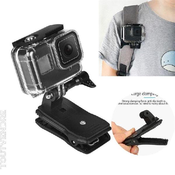 caméra sportif boîtier étanche boîtier clip pour go-pro