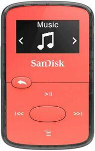 sandisk clip jam 8gb bright rouge sdmx26-008g-g46r réf: