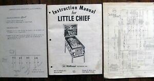 pinball flipper williams little chief original schematic et