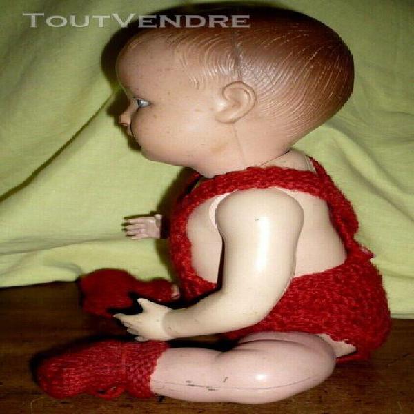 poupee ancienne baigneur bébé poupon snf 30 celluloid