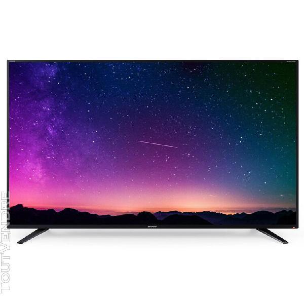 sharp - tv led 4k 102 cm téléviseur led smart 4k ultra