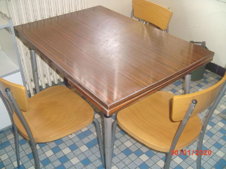 table formica + chaises occasion, séméac (65600)