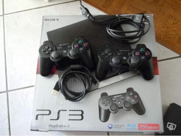 Console ps3 slim 250 gb/go?