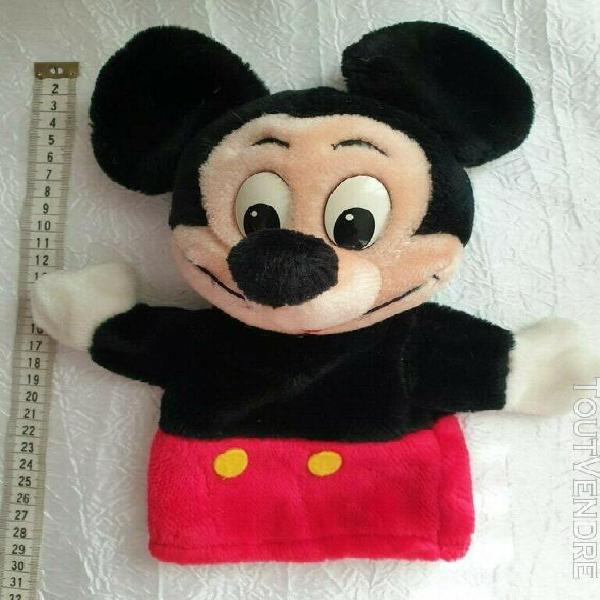 Marionnette à main disney mickey mouse hand puppet peluche