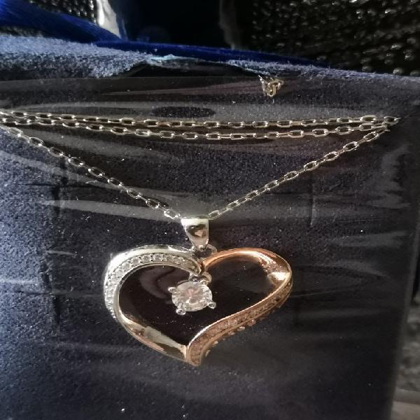 Pendentif coeur en argent occasion, tourlaville (50110)