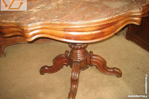 Table gueridon acajou napoleon iii