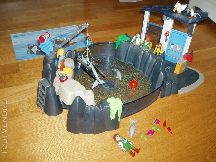 Playmobil -4468 - jeu de construction - bassin dauphins - de