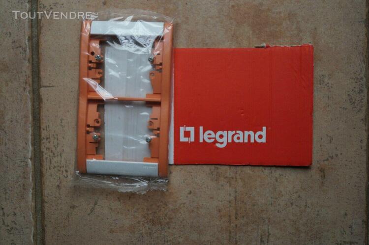 Sagane legrand plaque double silex terracota 85041