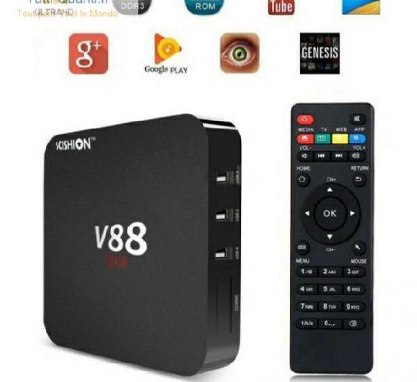 Box smart tv + clavier pad. neuf. tv gratuite