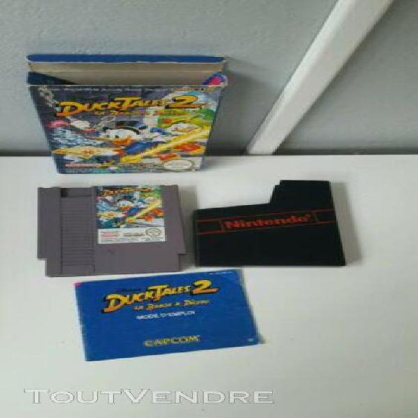 duck tales 2 nintendo nes en boite