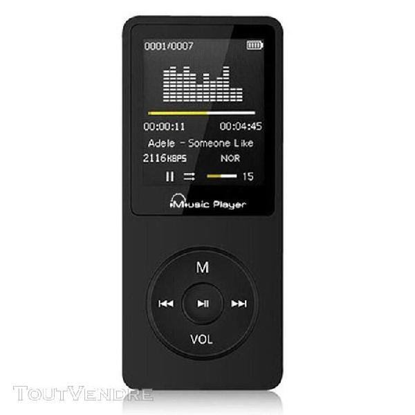 Grande capacit¿¿ de m¿¿moire lecteur mp3 support 64gb