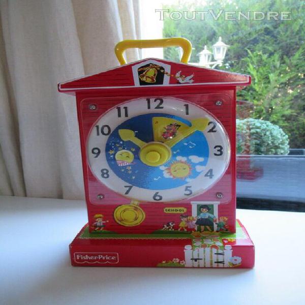 Jouet réédition de l&#39;horloge musicale fisher price