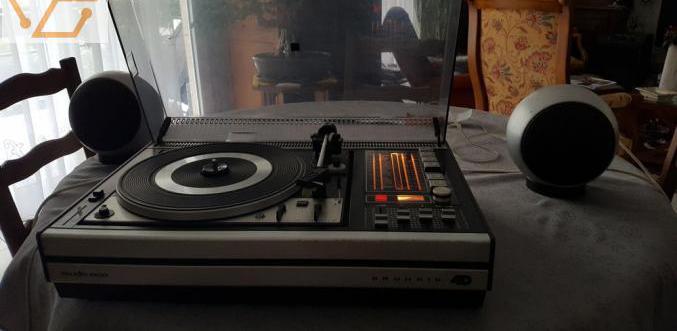 Platine disques vinyls / tuner + 02 enceintes...