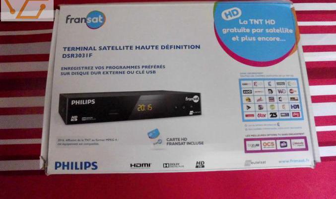 terminal satellite hd philips