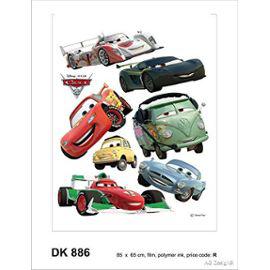 disney cars 2 maxi stickers muraux 85x65cm