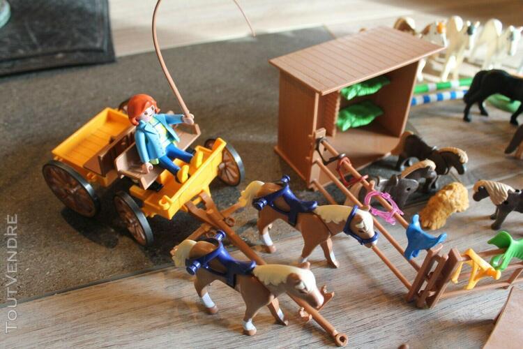 Lot Playmobil - thème country, chevaux, centre équestre - Playmobil | Beebs